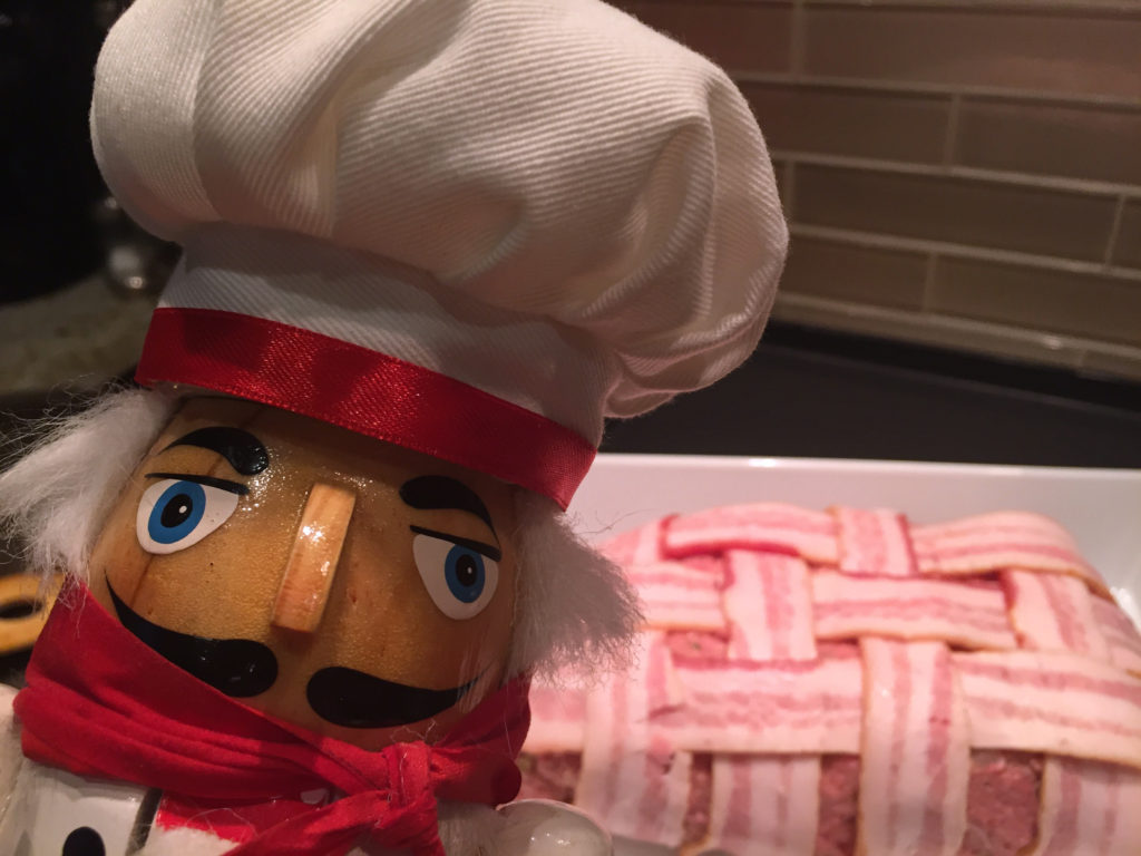 How to make bacon wrapped meatloaf