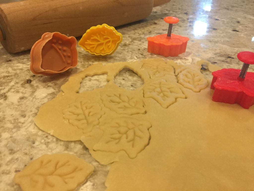 HomeGoods cutter/press, fall leaves