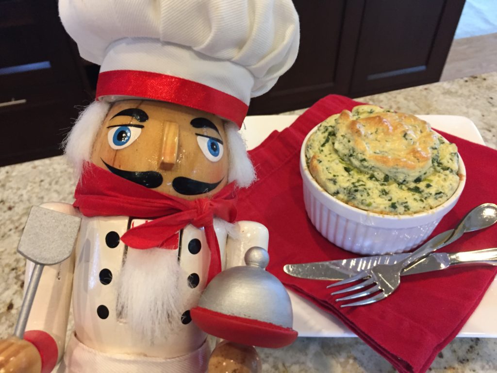 pepe with Kale souffle / mincoff cafe