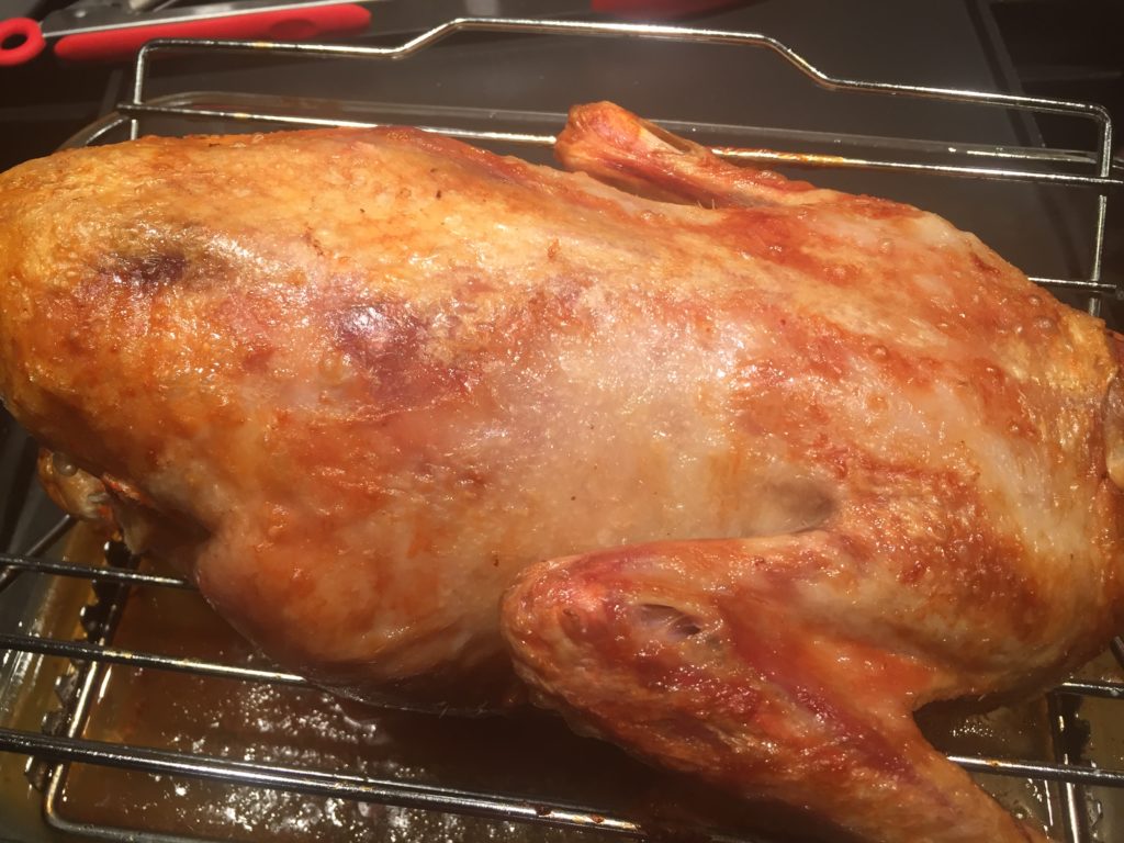 whole duck breast down