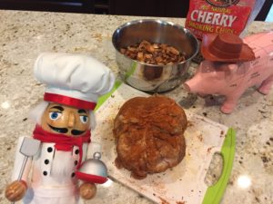 dry rub on pork shoulder