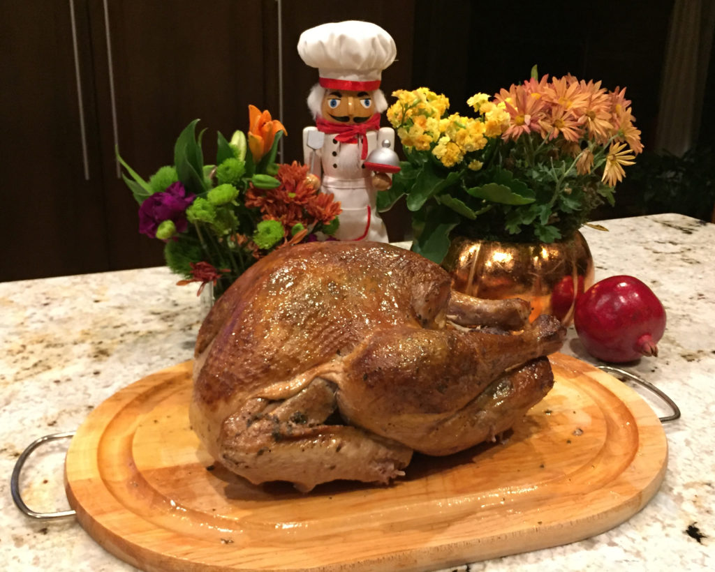 Pepe with smoked turkey for thanksgiving