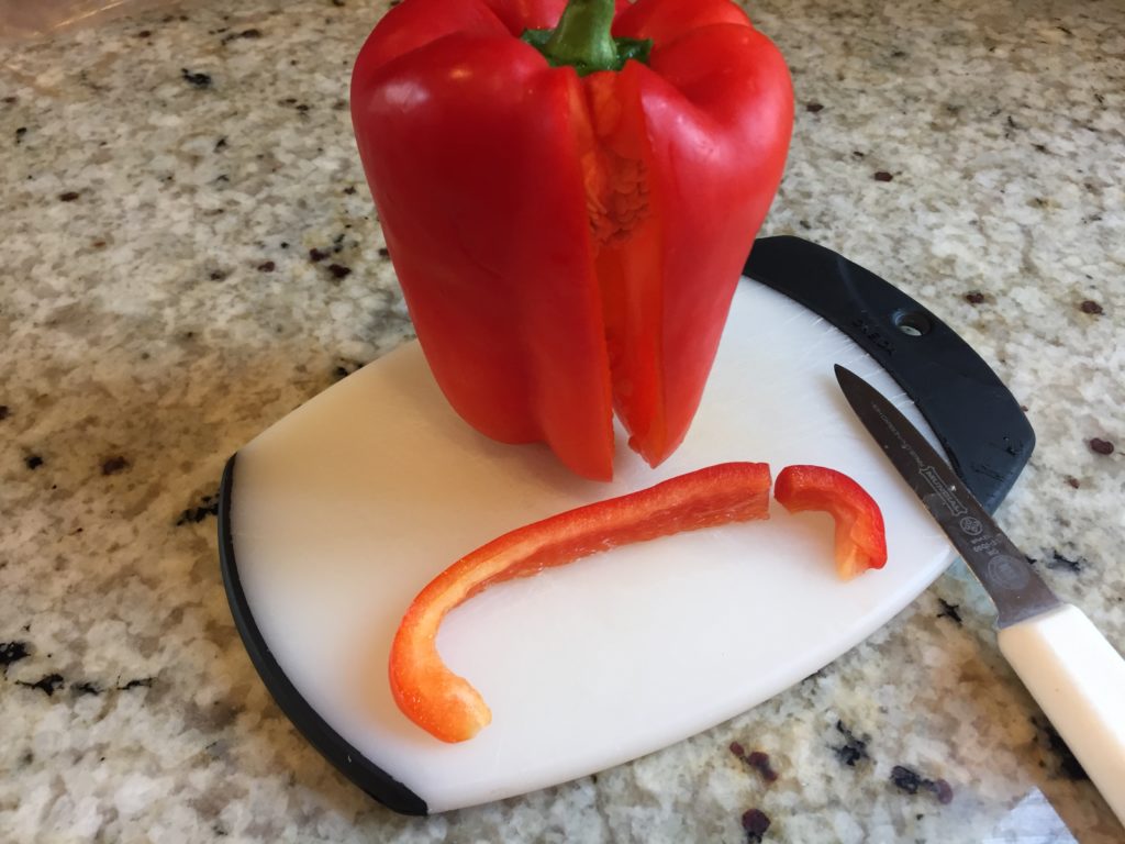 red bell pepper for turkey neck
