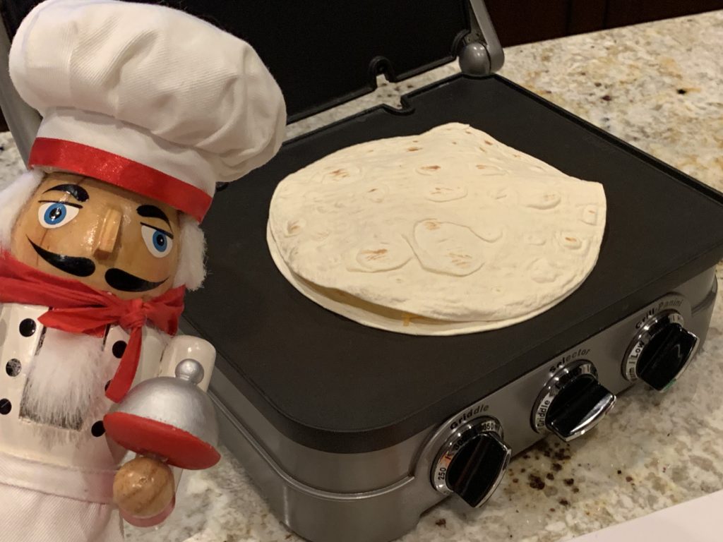 Griddler or panini maker make this faster and easier