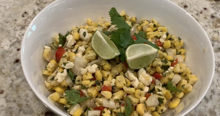 Light Mexican Corn Salad