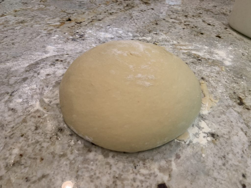soft brioche bun dough