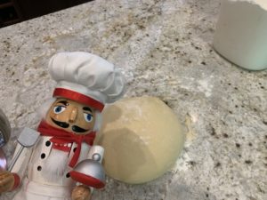 brioche dough before first rise