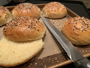 The best homemade hamburger bun