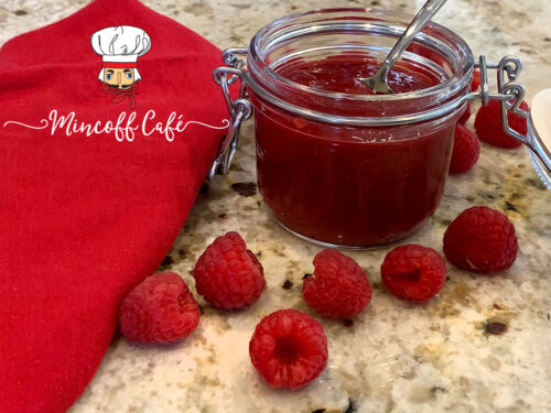 Delicious Seedless Raspberry Sauce: Sweet, Smooth & Perfect for Gourmet Dishes