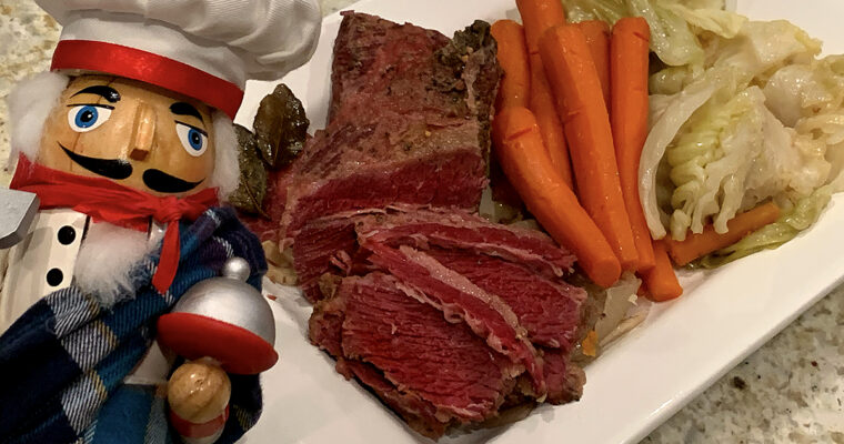 Slow Cooker Corned Beef & Cabbage