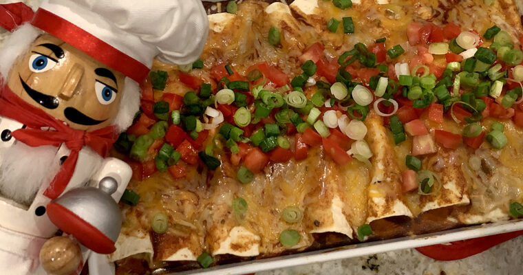 Chicken Enchiladas – Red & White Sauce