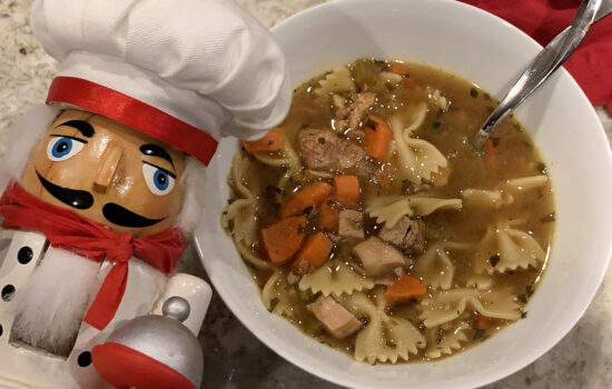 <strong>Turkey Soup with Homemade Bone Broth</strong>
