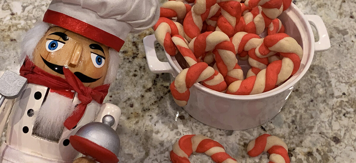 Peppermint Candy Cane Cookies