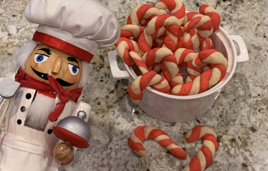 Peppermint Candy Cane Cookies