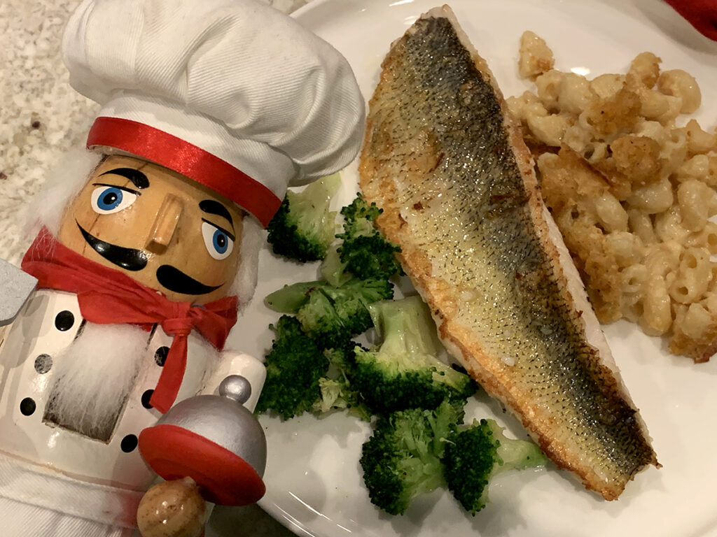 Light & Healthy Pan Seared Walleye Mincoff Café